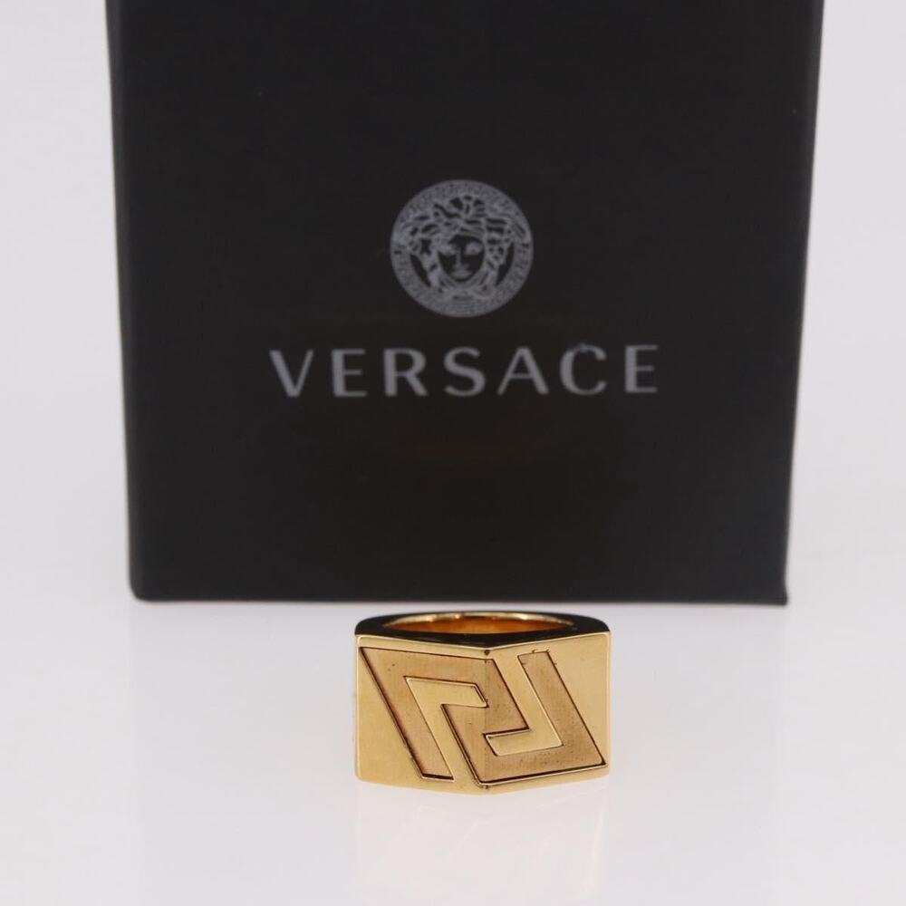 Versace Greca Ring Gold